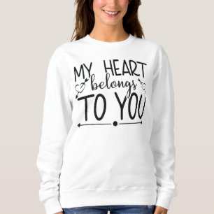 Sudadera Mi corazón te pertenece