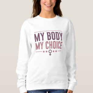 Sudadera Mi cuerpo mi elección