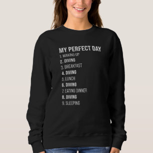 Sudadera Mi Día Perfecto 1 Despertando 2 Buceadores