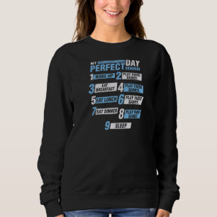 Sudadera Mi Día Perfecto Despertar Reproducir Videojuegos R