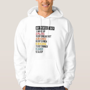 Sudadera Mi Día Perfecto Para Bailar Y Ballerina