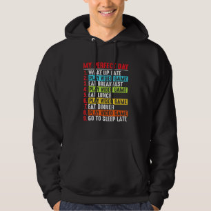 Sudadera Mi Día Perfecto Videojuegos Guay Para Niños Hombre