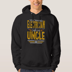 Sudadera Mi electricista favorito me llama tío papá