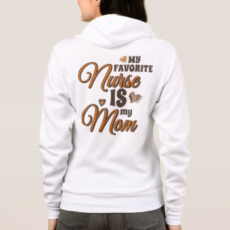 Sudadera Mi Enfermera Favorita Es Mi Mamá Vibraciones Retro
