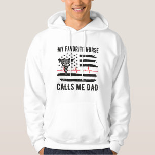 Sudadera Mi enfermera favorita me llama Enfermería de enfer