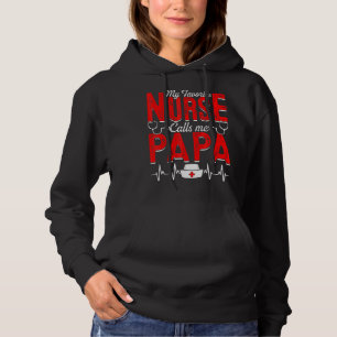 Sudadera Mi enfermera favorita me llama papá Enfermería pap