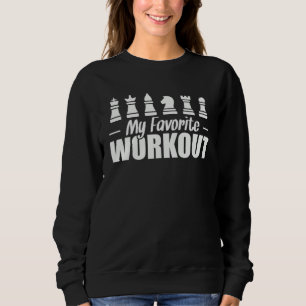 Sudadera Mi Entrenamiento Cerebral de Ajedrez de Ejercicio