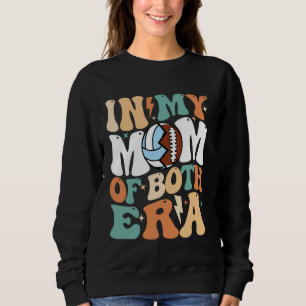 Sudadera Mi época de mamá de fútbol y voleibol Graciosa mam