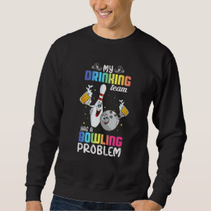 Sudadera Mi Equipo De Bebida Tiene Un Índice De Problemas D