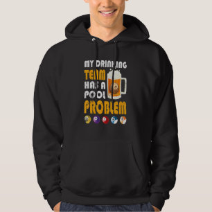 Sudadera Mi Equipo De Bebidas Tiene Una Cerveza Beber Con P