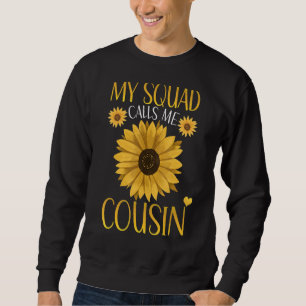 Sudadera Mi Escuadrón Me Llama Familia Pareja De Girasol Pr