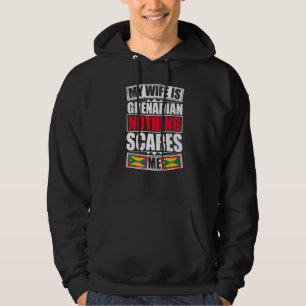 Sudadera Mi esposa es granadina, nada me asusta Granada Fla
