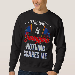 Sudadera Mi Esposa Es Guam Guam, Herencia Guam, Raíces De L