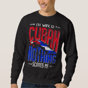 Sudadera Mi esposa es heritag hispano de la República Cuban