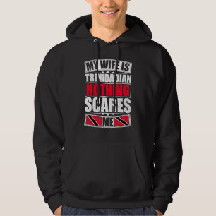 Sudadera Mi esposa es trinitense, nada me asusta Trinidad