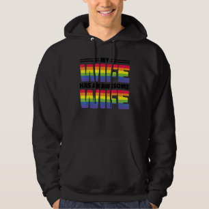 Sudadera Mi Esposa Tiene Una Esposa Increíble Lgbt 4