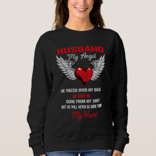 Sudadera Mi Esposo Mi Ángel Nunca Se Irá De Mi