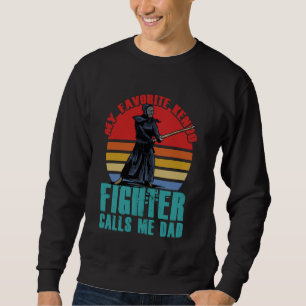 Sudadera Mi favorito Kendo Fighter me llama Papá Mamáes Jap
