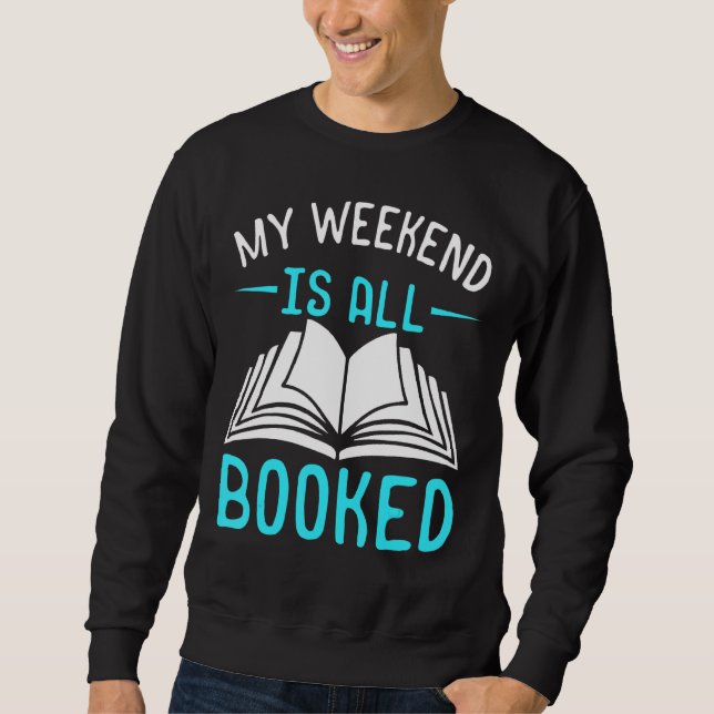 Sudadera Mi Fin De Semana Está Completamente Relajado Con L (Anverso)