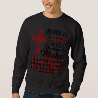 Sudadera Mi Género Fue Asignado Por Dios Antidemócrata