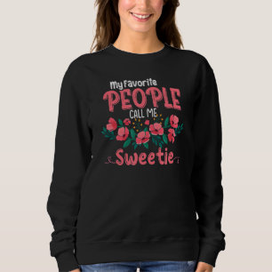 Sudadera Mi gente favorita me llama dulces madres de abuela