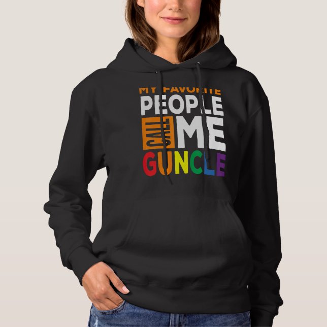 Sudadera Mi Gente Favorita Me Llama Gtío Gay Tío Lgbt P (Anverso)