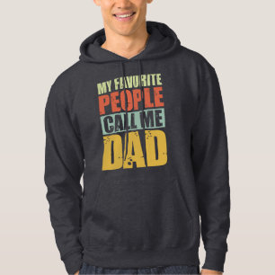 Sudadera Mi Gente Favorita Me Llama Papá