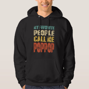 Sudadera Mi Gente Favorita Me Llama Poppop Gracioso Papá G