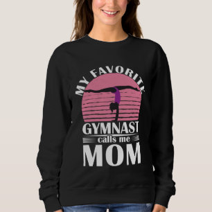 Sudadera Mi gimnasta favorita me llama mamá Gimnástica 2