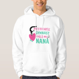 Sudadera Mi gimnasta favorita me llama Nana Amor Gimnasia