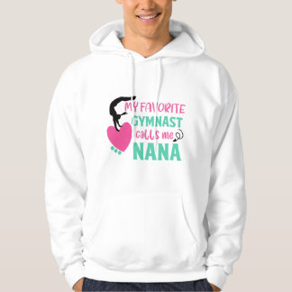 Sudadera Mi gimnasta favorita me llama Nana Amor Gimnasia