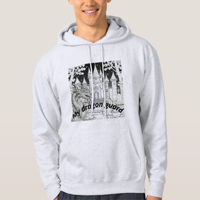 Sudadera Mi guardia de dragón (Anverso)