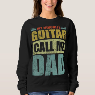 Sudadera Mi guitarra favorita me llama Día del Padre