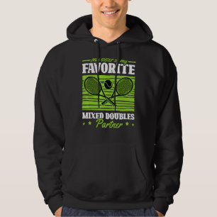 Sudadera Mi Hermana Es Mi Compañera De Dobles Amarillos Die