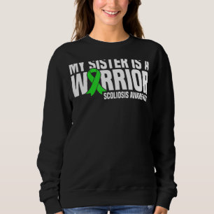 Sudadera Mi Hermana Es Una Guerrera Escoliosis Sensibilizac