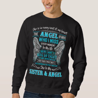 Sudadera Mi Hermana Está En Cada Golpe De Mi Corazón El Áng