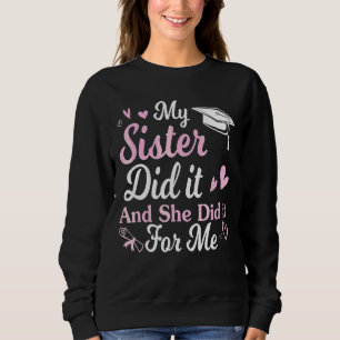 Sudadera Mi Hermana Lo Hizo Y Lo Hizo Por Mi Clase Feliz