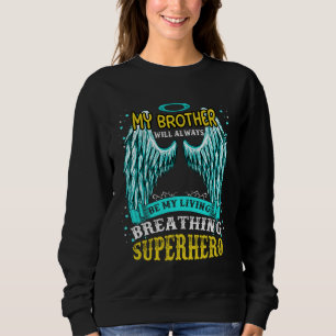 Sudadera Mi Hermano En El Cielo Señorita Siempre Serás Amad