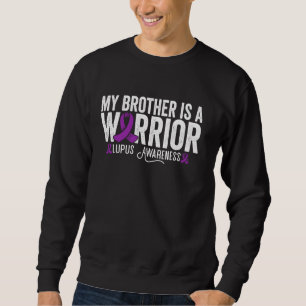 Sudadera Mi hermano es un guerrero Lupus Hermano Lupus Conc