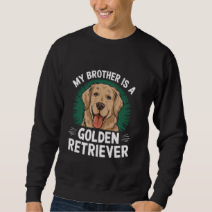 Sudadera Mi Hermano Es Un Mascota De La Familia De Perros D