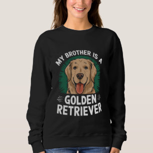 Sudadera Mi Hermano Es Un Mascota De La Familia De Perros D