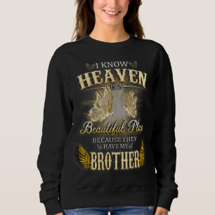 Sudadera Mi hermano podría regresar, me encanta y extrañar