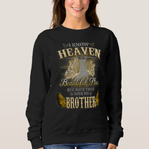 Sudadera Mi hermano podría regresar, me encanta y extrañar