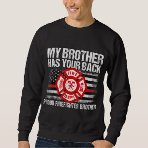 Sudadera Mi hermano tiene tu regalo de la familia de bomber