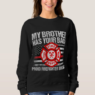 Sudadera Mi hermano tiene tu regalo de la familia de bomber