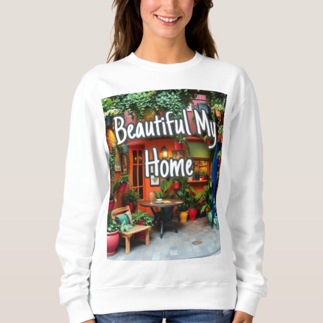 Sudadera Mi Hermoso Hogar  (Anverso)