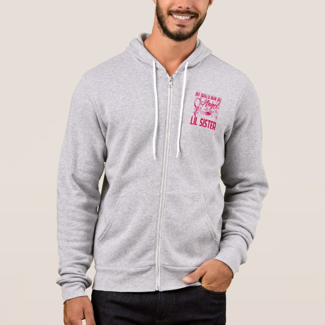 Sudadera Mi Héroe Ahora Es Mi Ángel En Memoria De Mi Herman (Anverso)