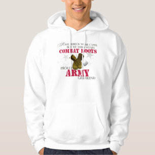 Sudadera Mi héroe lleva las botas de combate - novia del ej