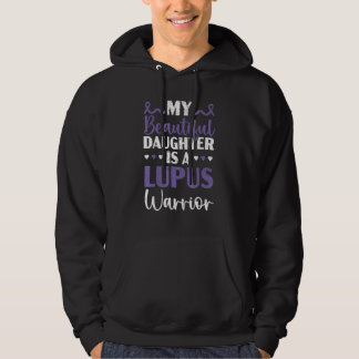 Sudadera Mi hija es una guerrera del lupus Conciencia del l