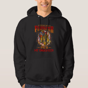 Sudadera Mi hija es una heroína bombera Orgullosa mamá de b